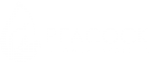 White Logo - Peacock Shower Systems